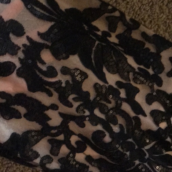 NWT floral sequin gown - Picture 5 of 7